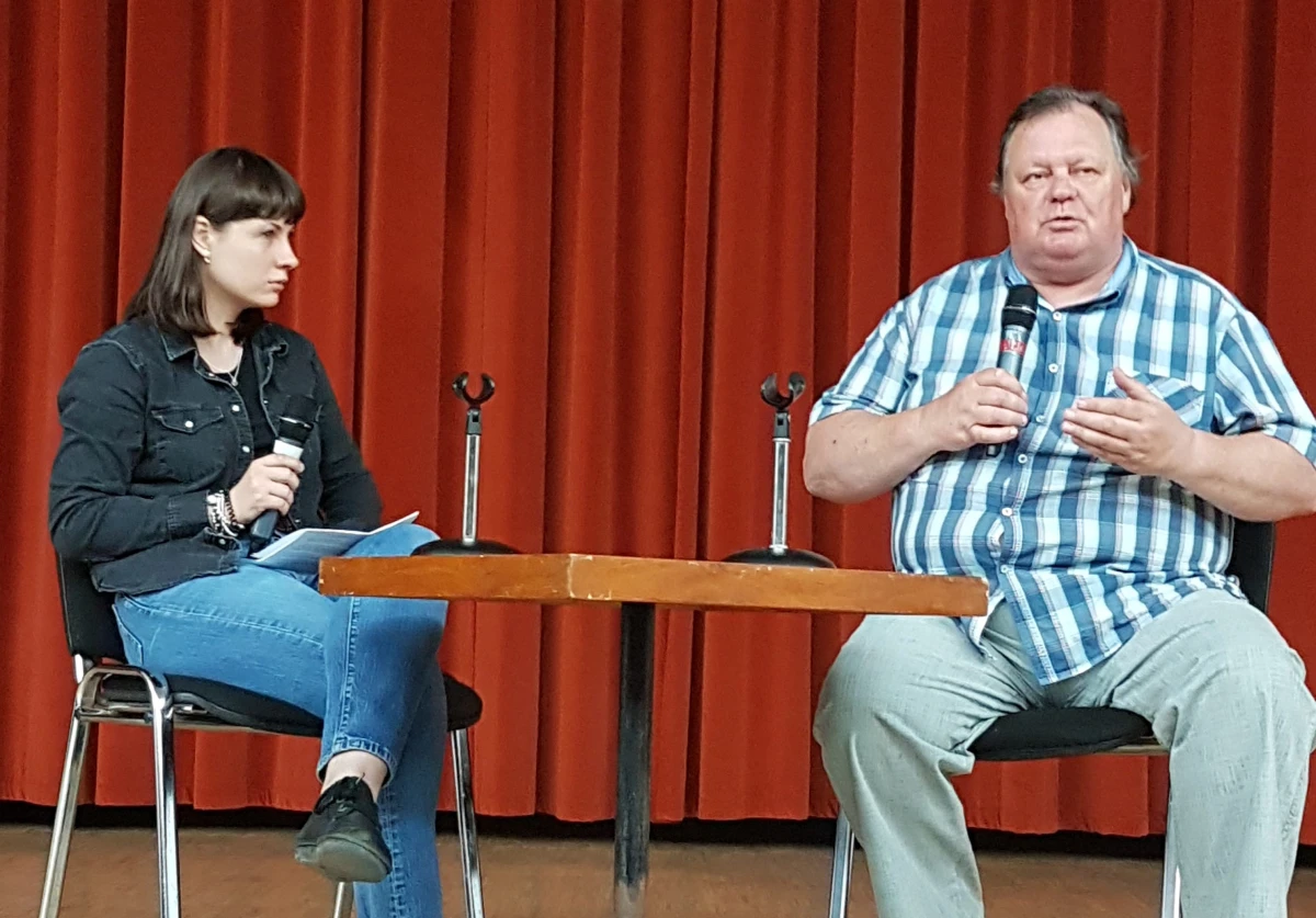 Režisieriaus Raimundo Banionio vakaras Maskvos Tretjakovo galerijos kino salėje