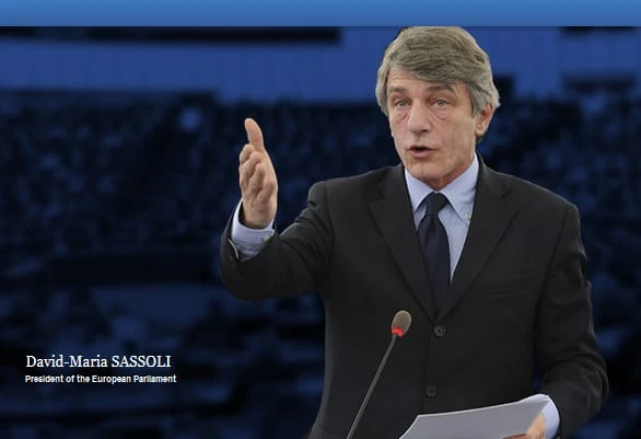 Europos Parlamento pirmininku išrinktas D.M. Sassoli