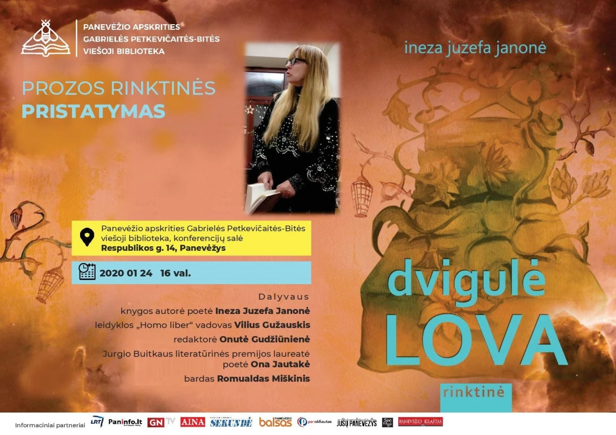 I. J. Janones knygos pristatymo skelb