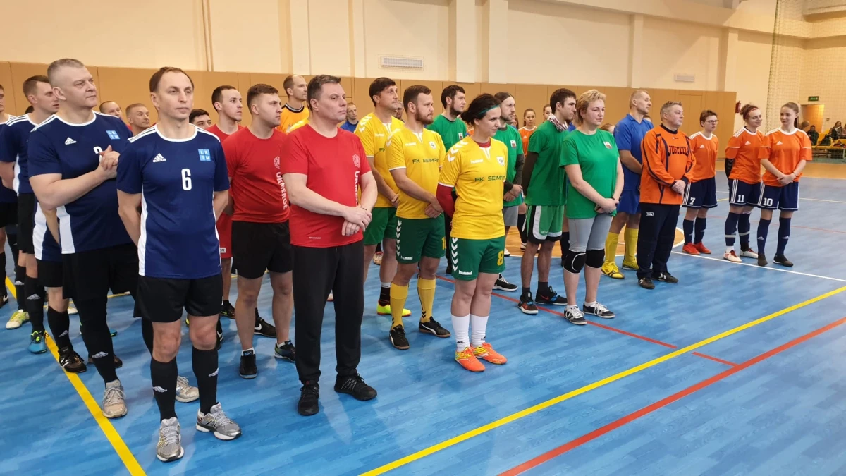 Ukmergėje įvyko futbolo turnyras prokurorui G. Sereikai pagerbti