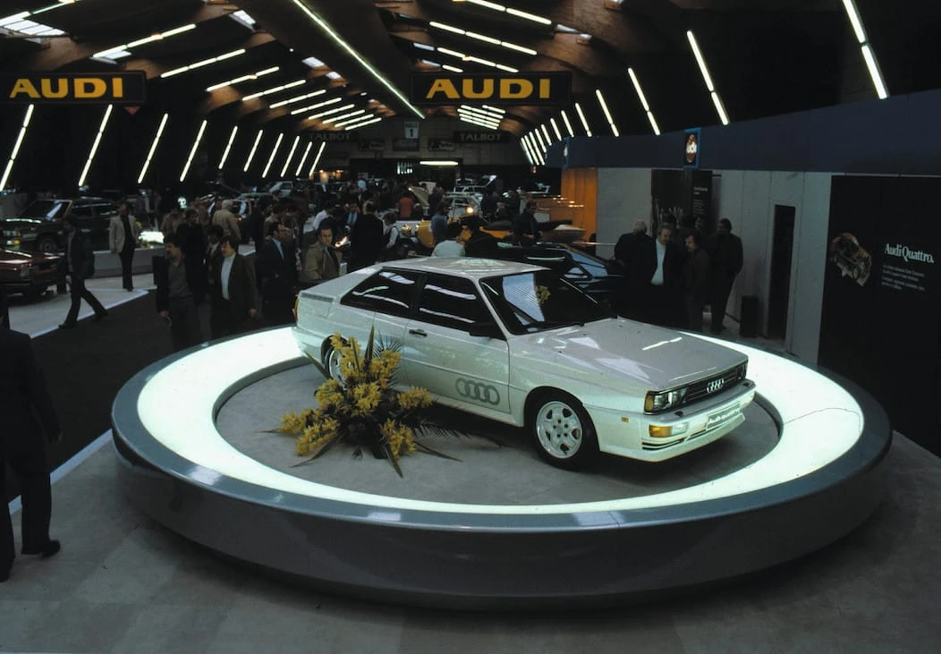 Legendinei „Audi“ visų ratų pavarai „quattro“ suėjo 40 metų