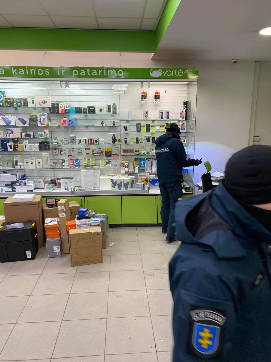 Žaibiška vagystė Varlė.lt Panevėžyje – antrą sykį per savaitę