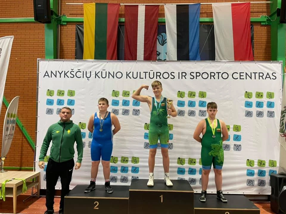 Baltijos šalių imtynių čempionate – panevėžiečių pergalės