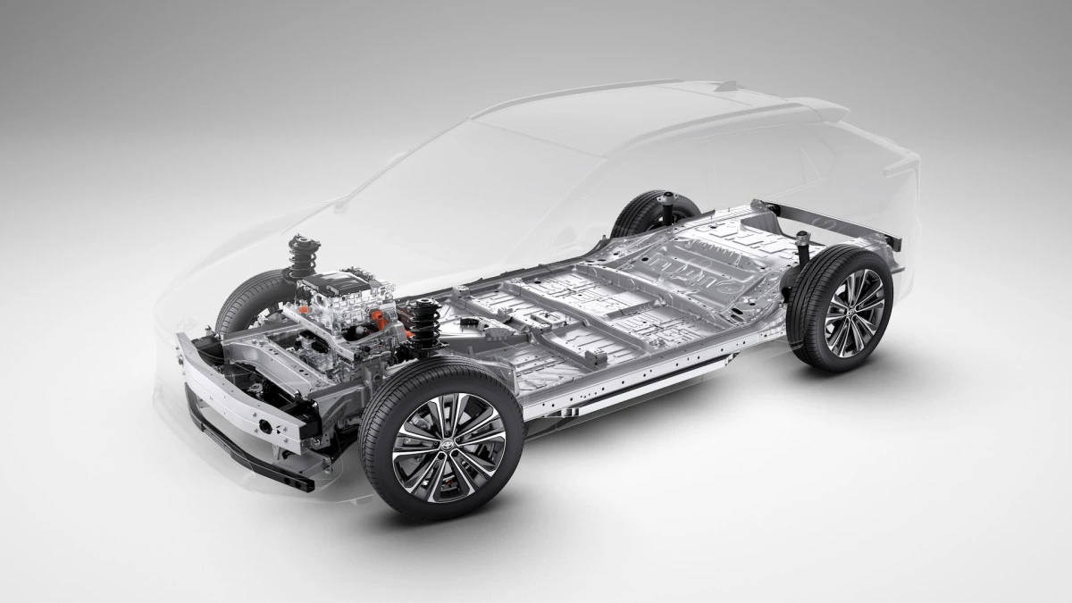 Pasauliui pristatytas visiškai naujas „Toyota bZ4X“ modelis