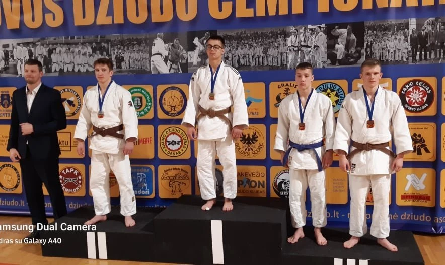 Dziudo asociacijos suaugusiųjų čempionate puikios panevėžiečių pergalės
