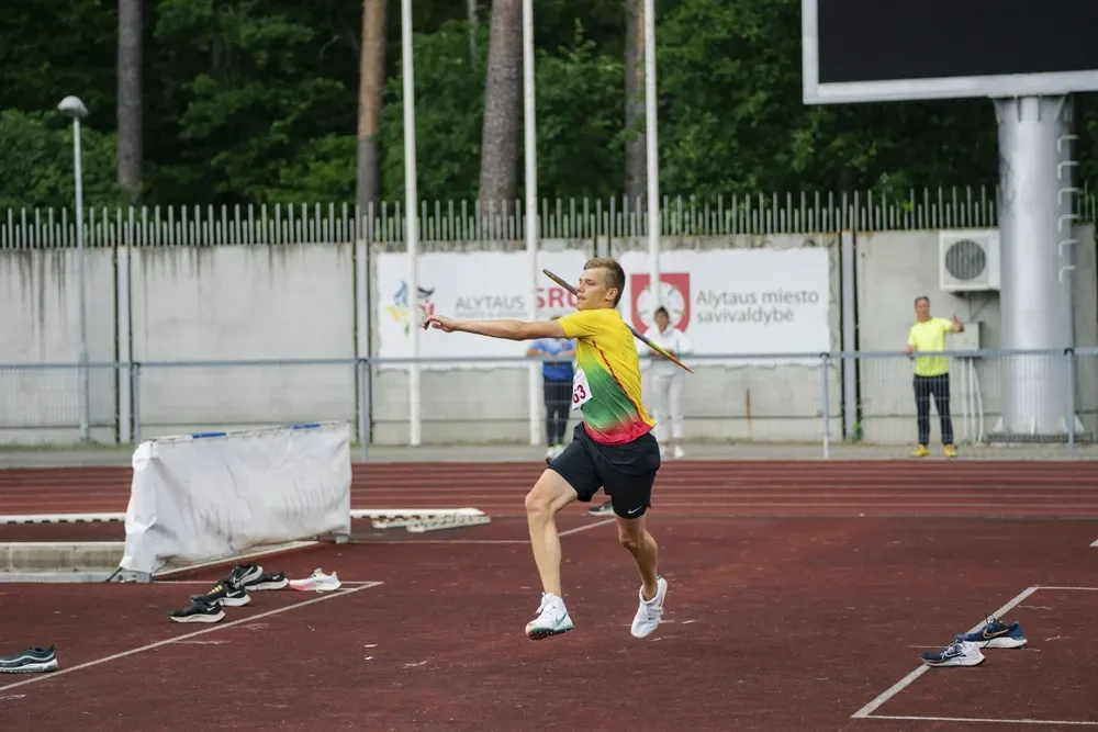 Iš Lietuvos jaunimo lengvosios atletikos čempionato parvežtas sidabras