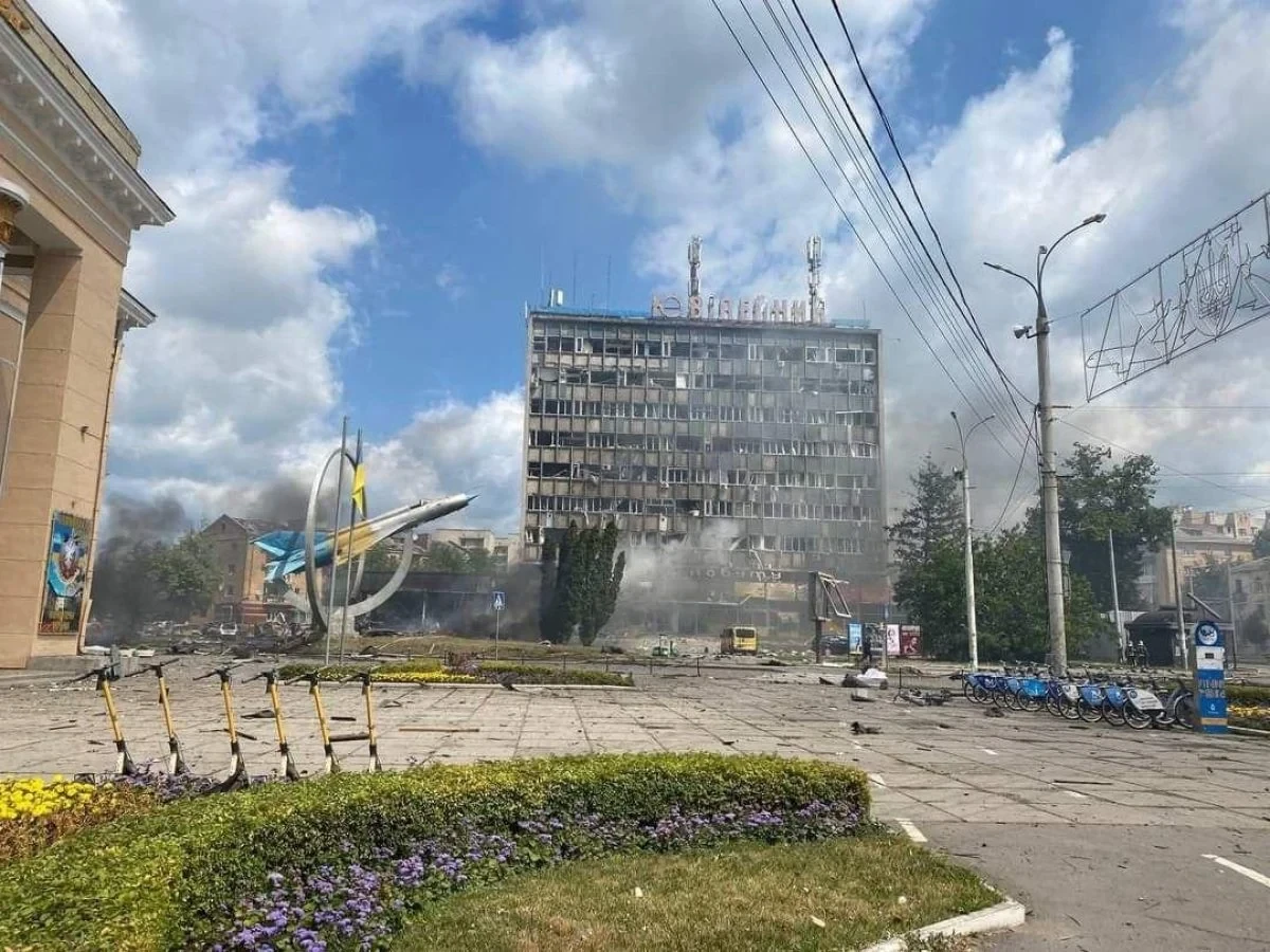 Rusai raketomis smogė Panevėžio miesto partneriui Vinicai