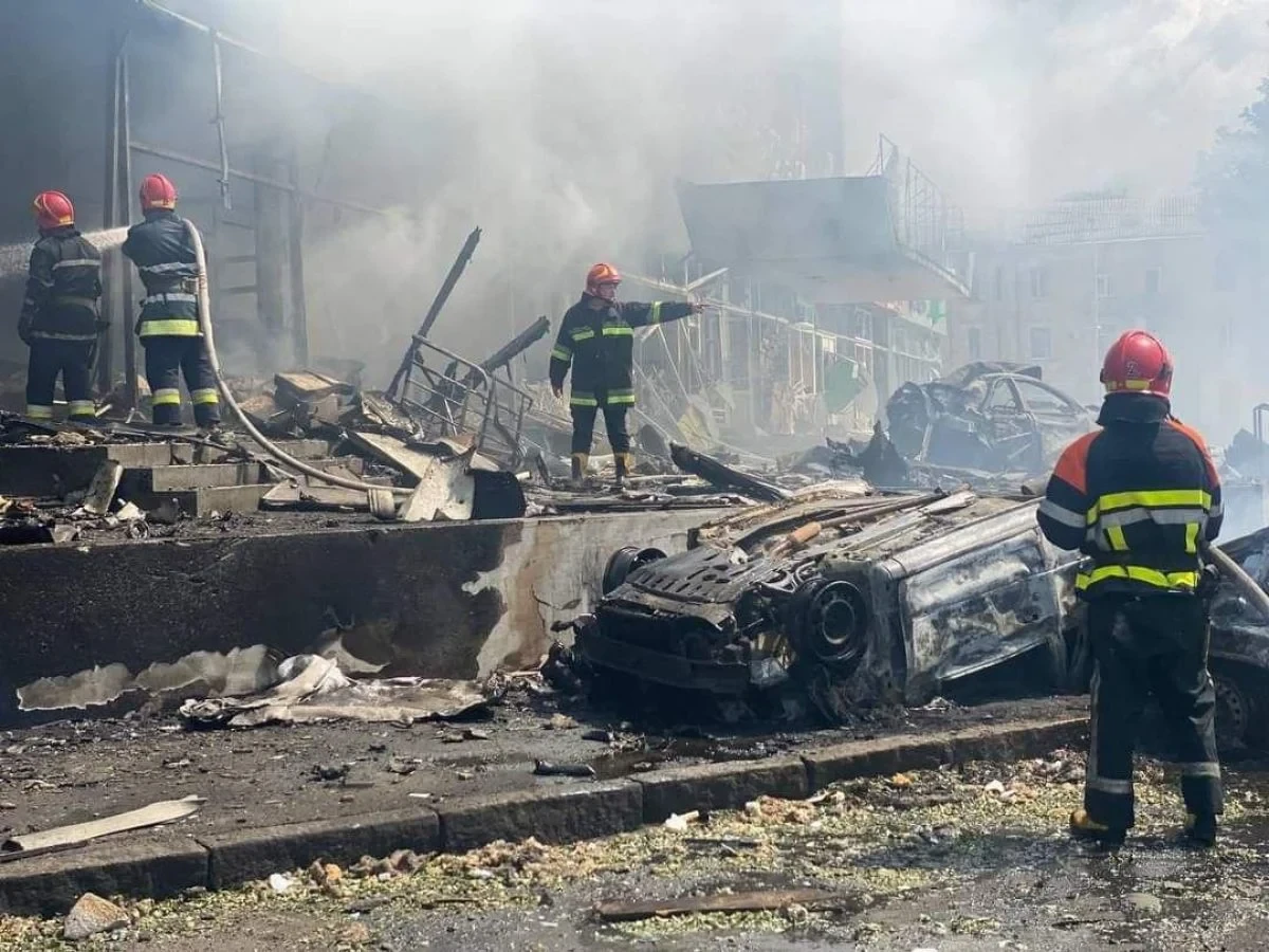 Rusai raketomis smogė Panevėžio miesto partneriui Vinicai
