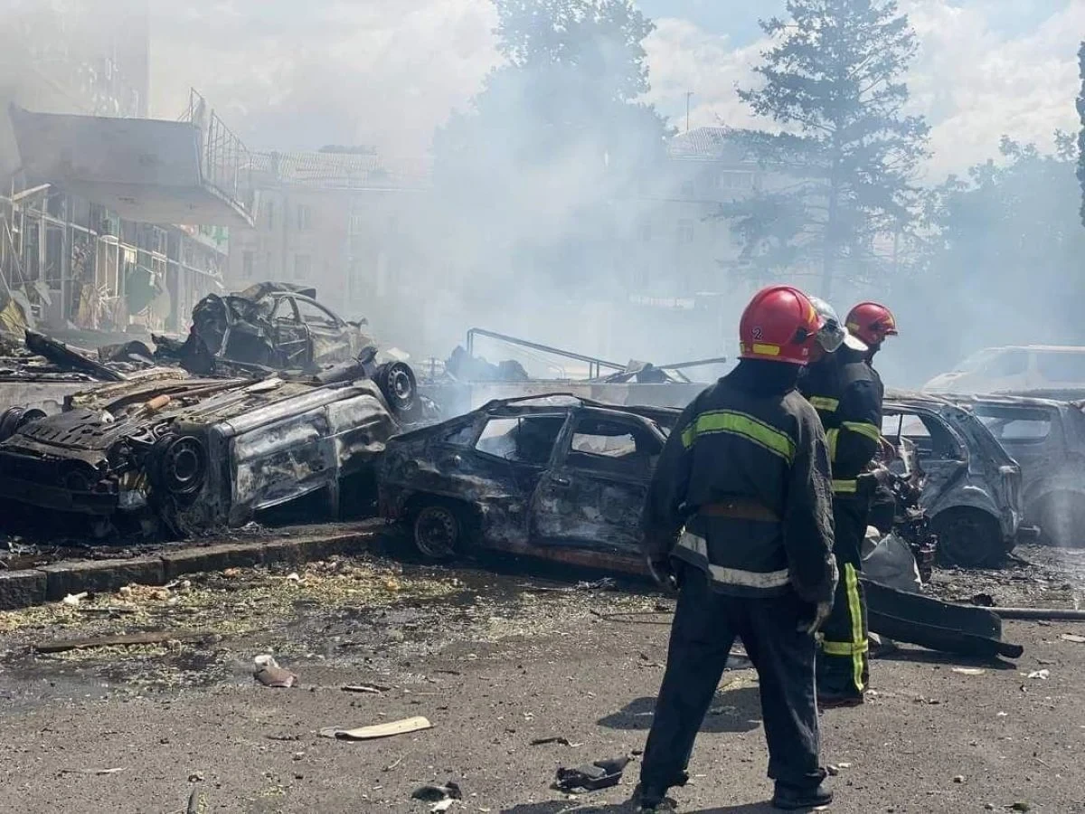 Rusai raketomis smogė Panevėžio miesto partneriui Vinicai