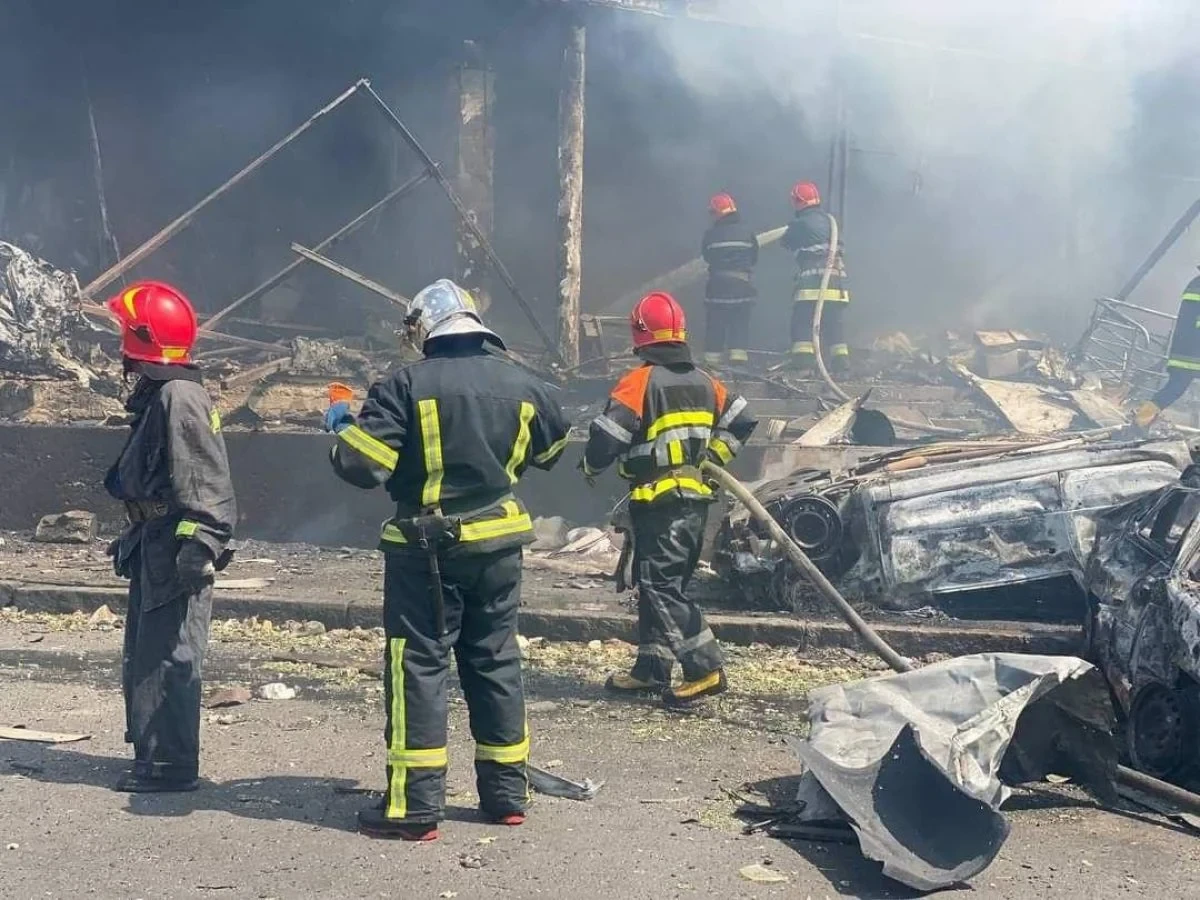 Rusai raketomis smogė Panevėžio miesto partneriui Vinicai