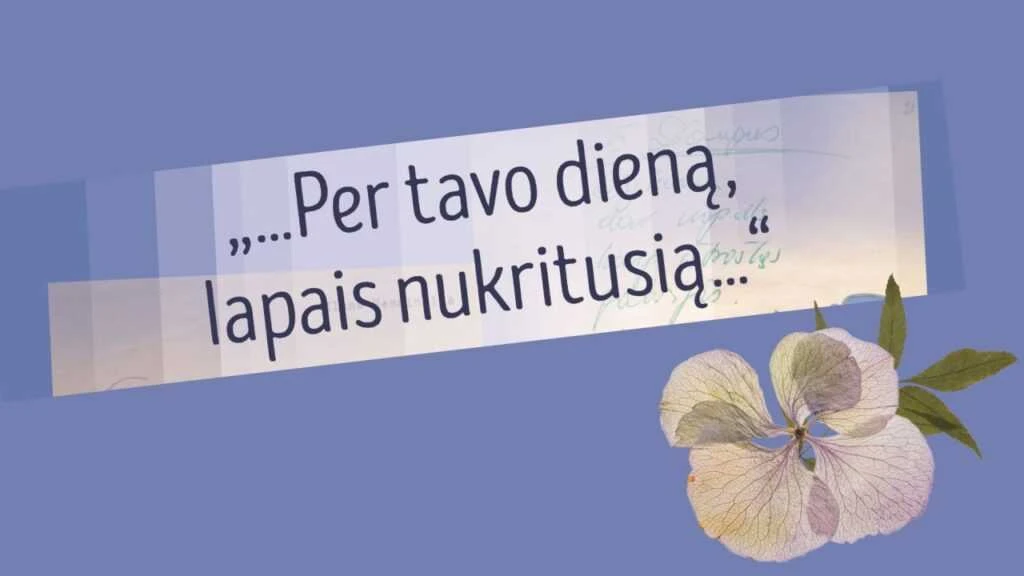 panevėžio elenos mezginaitės biblioteka kviečia minėti 81-ąjį poetės elenos mezginaitės gimtadienį