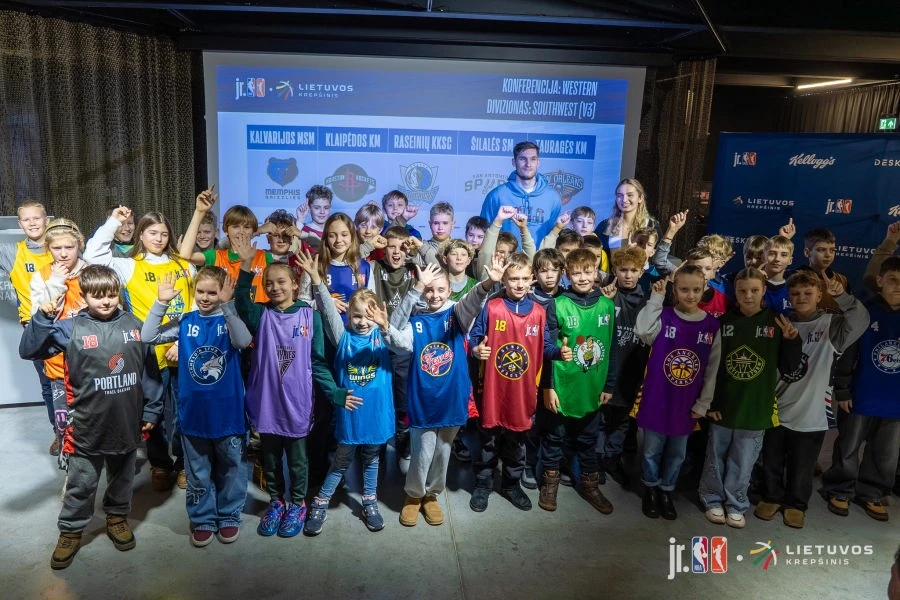 Panevėžio talentai šturmuos „Jr. NBA League Lietuva“: burtai lėmė NBA čempionų vardus