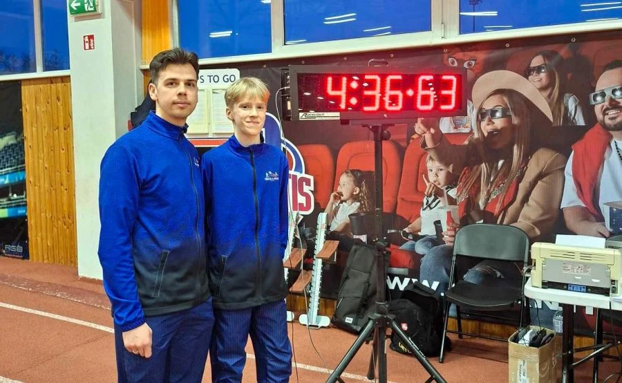 Panevėžietis A. Januška pagerino vos 20 minučių gyvavusį Lietuvos rekordą