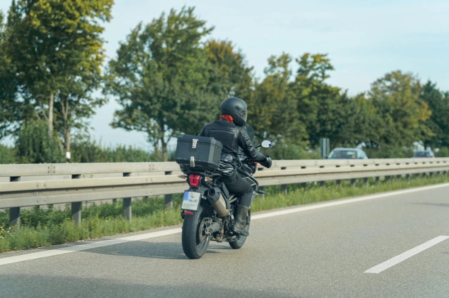 Motociklininkas shutterstock