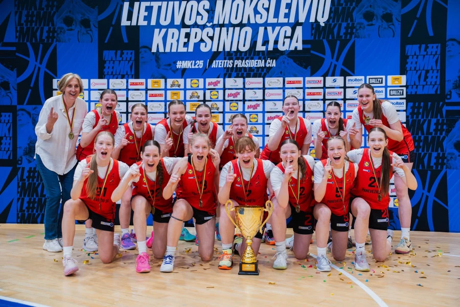 Panevėžio sporto centro krepšininkės – Lietuvos moksleivių krepšinio lygos U18 čempionės