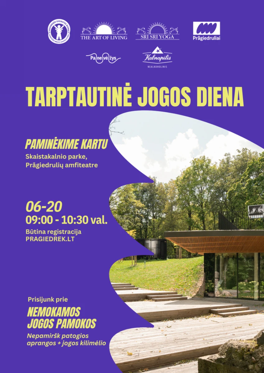 Panevėžiečiai kviečiami paminėti Tarptautinę jogos dieną
