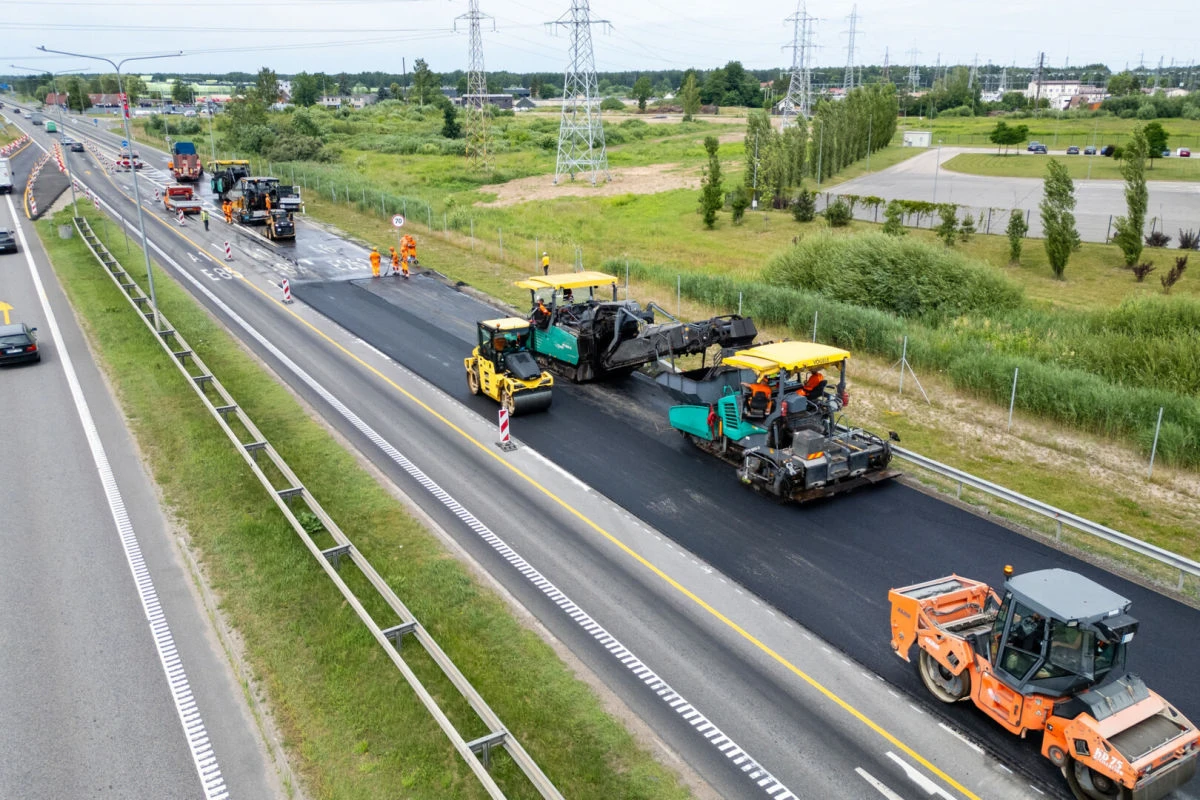 „Via Lietuva“: automagistralėje Vilnius–Panevėžys prasideda nauji remonto darbai